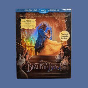 5/$25 Disney's Beauty and the Beast Live Action Blu-Ray + DVD